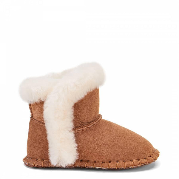 Baby Chestnut Nordic Booties