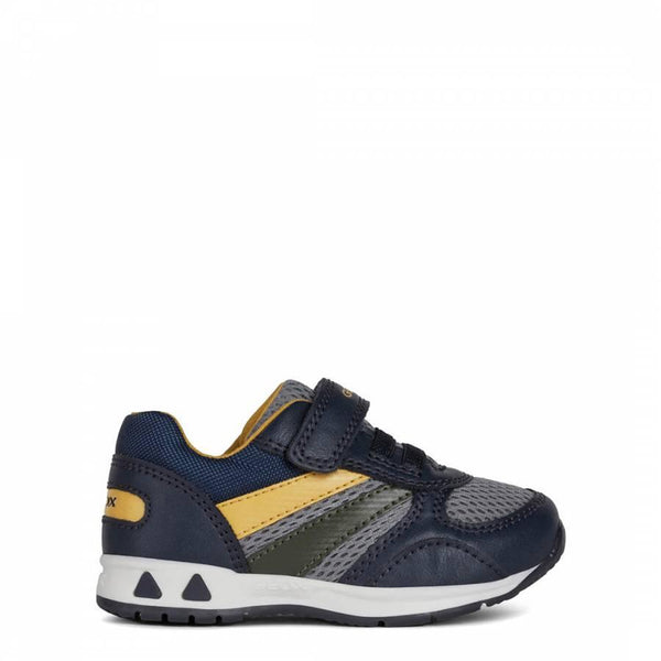 Baby Boy's Navy &amp; Yellow Pavlis Sneakers