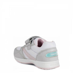Baby Girl's White and Silver Pavlis Sneakers