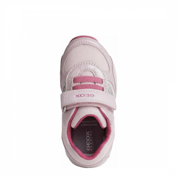 Baby Girl's Pink and Silver Pavlis Sneakers