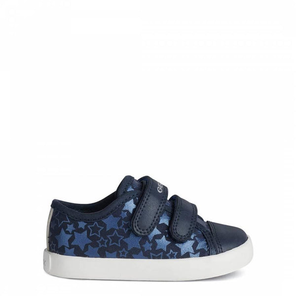 Baby Boy Navy Star Print Sneakers