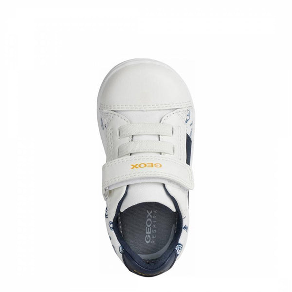 Baby Boy's Djrock White and Navy Sneakers