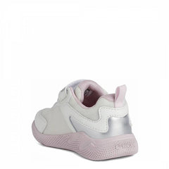 Baby Girl's White and Pink Sneakers