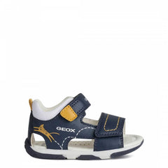 Baby Dark Navy and Ochre  Primi Passi Sandal