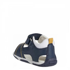 Baby Dark Navy and Ochre  Primi Passi Sandal