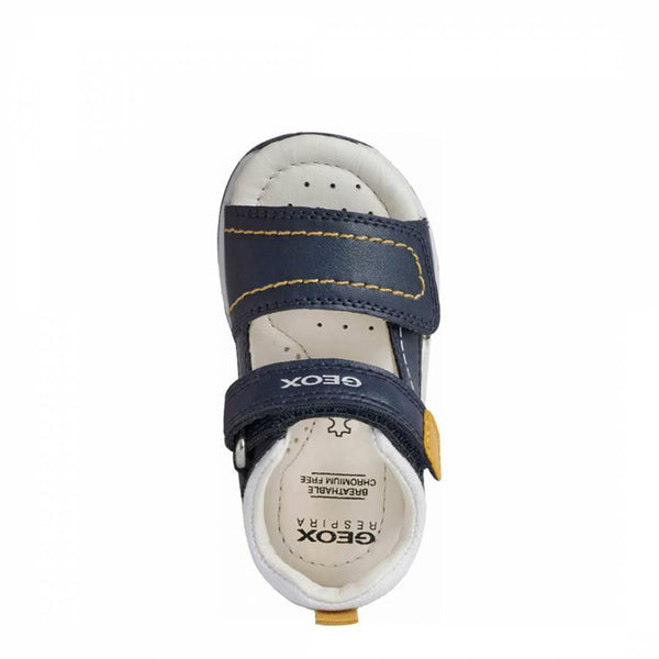 Baby Dark Navy and Ochre  Primi Passi Sandal