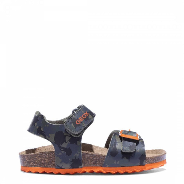 Baby Military and Orange Sandali Sandal