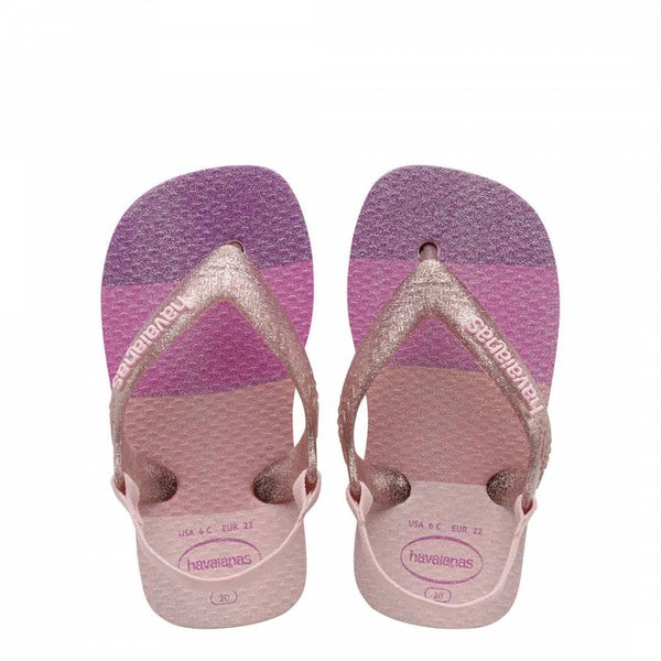 Baby Glow Candy Pink Flip Flops