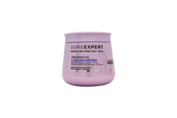 L'Oréal Serie Expert Prokeratin Liss Unlimited Hair Mask 250ml - Angelify Beauty