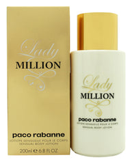 Paco Rabanne Lady Million Body Lotion 200ml - Angelify Beauty