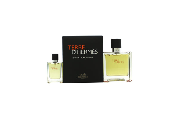 Hermès Terre d'Hermès Gift Set 75ml EDP + 12.5ml EDP - Angelify Beauty