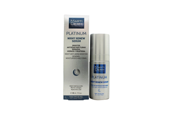 Martiderm Platinum Night Renew Serum 30ml