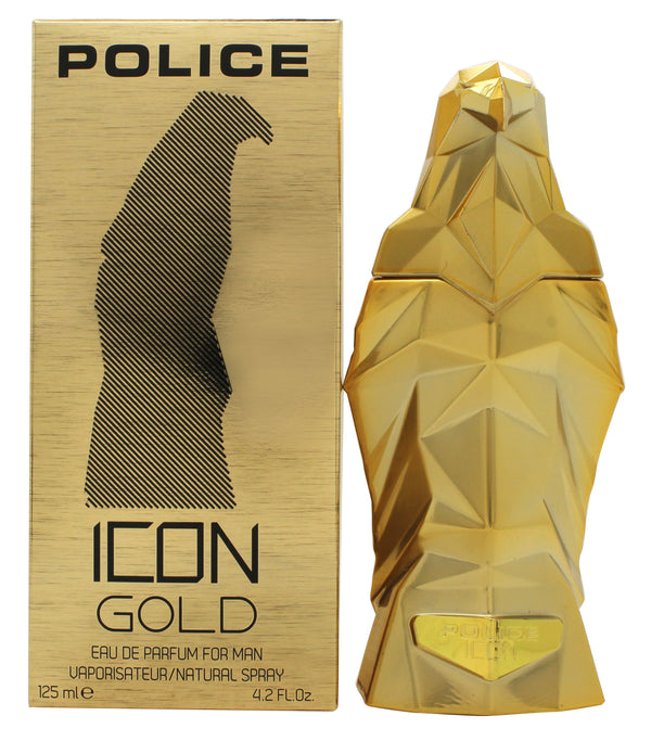 Police Icon Gold Eau de Parfum 125ml Spray - Angelify Beauty