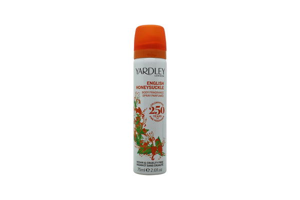 Yardley English Honeysuckle Deodorant 75ml Spray - Angelify Beauty