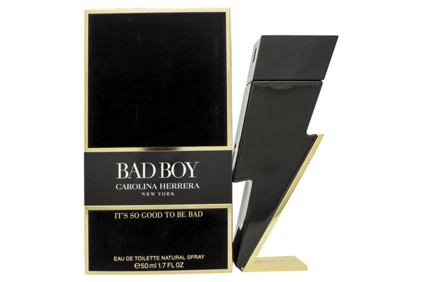 Carolina Herrera Bad Boy Eau de Toilette 50ml Spray - Angelify Beauty