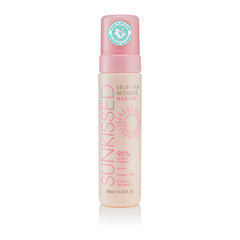 Sunkissed 95 Percent Natural Self Tan Mousse 200ml - Medium - Angelify Beauty