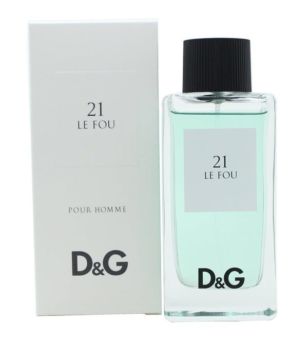 Dolce & Gabbana D&G 21 Le Fou Eau de Toilette 100ml Spray - Angelify Beauty