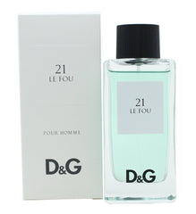Dolce & Gabbana D&G 21 Le Fou Eau de Toilette 100ml Spray - Angelify Beauty