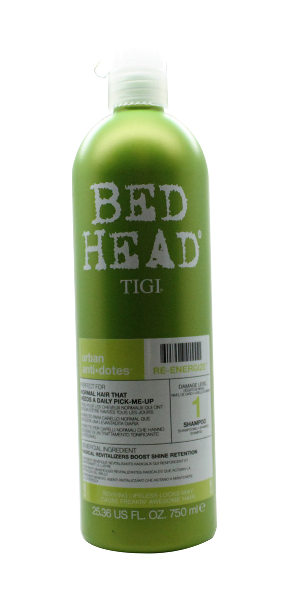Tigi Bed Head Urban Antidotes Re-Energize Shampoo 750ml - Angelify Beauty