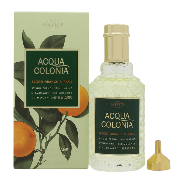 Mäurer & Wirtz 4711 Acqua Colonia Blood Orange & Basil Eau de Cologne 50ml Spray - Angelify Beauty