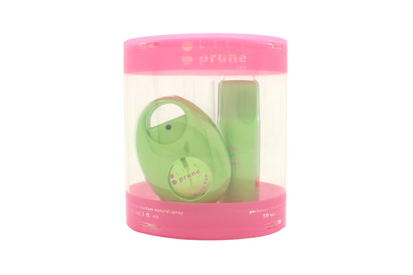 Ulric de Varens Lily Prune Fizzy Tea Gift Set 30ml EDP + 50ml Deodorant Spray - Angelify Beauty