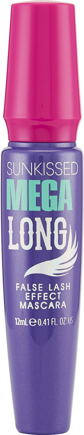 Sunkissed Mega Long False Lash Effect Mascara 12ml - Black - Angelify Beauty