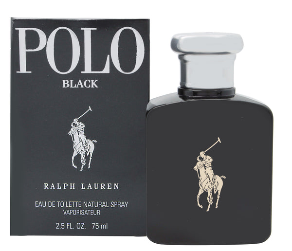 Ralph Lauren Polo Black Eau de Toilette 75ml Spray - Angelify Beauty