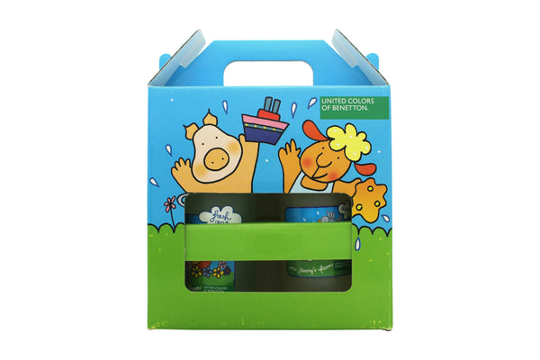 Benetton On Benny's Farm Gift Set 200ml Fresh Water + 200ml Shampoo - Angelify Beauty