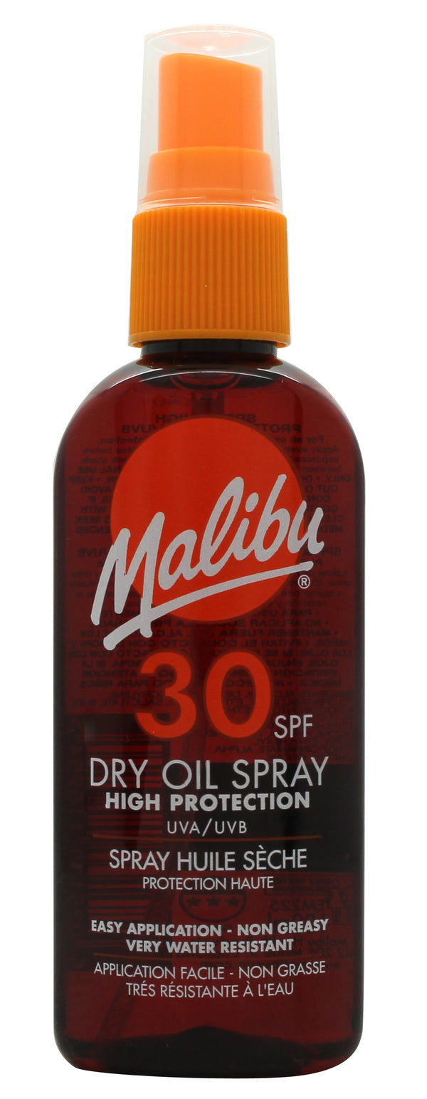 Malibu Dry Oil Spray SPF30 100ml - Angelify Beauty