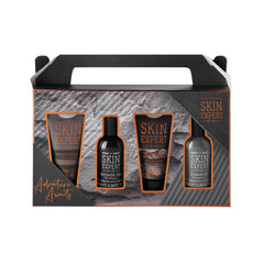 Style & Grace Skin Expert for Him Essential Gift Set 100ml Shampoo + 100ml Shower Gel + 50ml Face Scrub + 50ml Body Lotion - Angelify Beauty