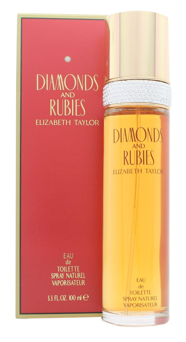 Elizabeth Taylor Diamonds & Rubies Eau de Toilette 100ml Spray - Angelify Beauty