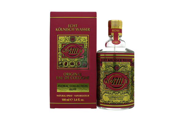 Mäurer & Wirtz 4711 Floral Collection Rose Eau de Cologne 100ml Spray - Angelify Beauty