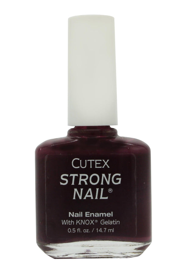 Cutex Strong Nail Enamel 14.7ml - Eggplant - Angelify Beauty