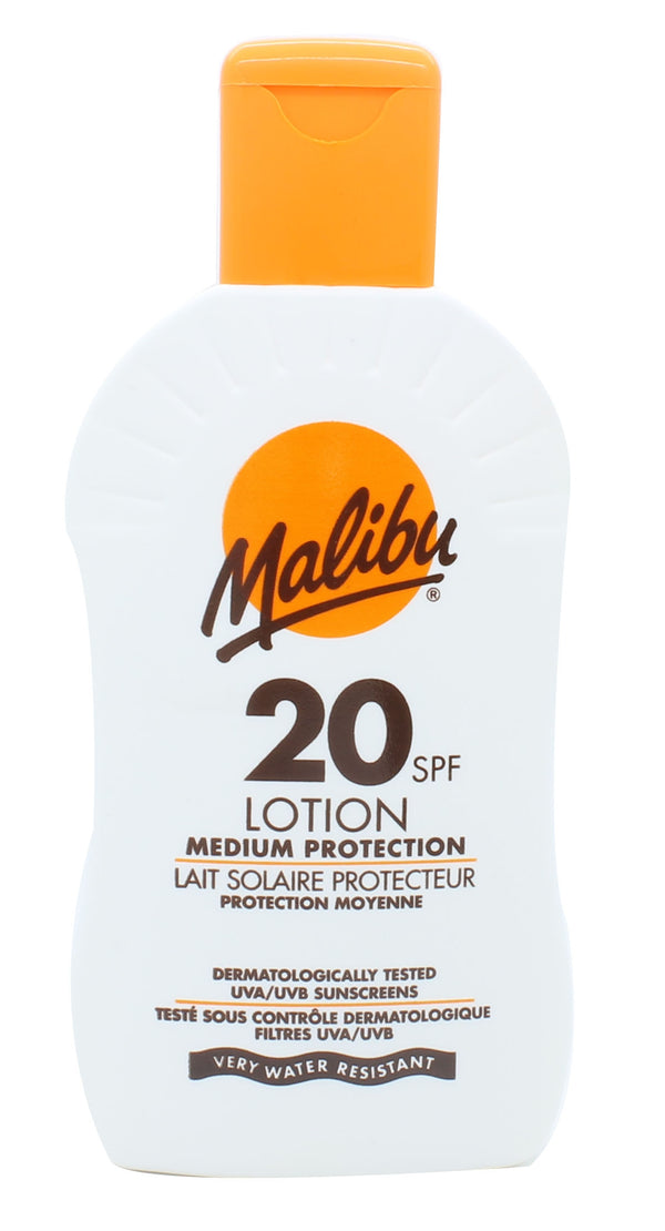 Malibu Sun Lotion SPF20 Medium Protection 200ml