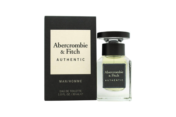 Abercrombie & Fitch Authentic Man Eau de Toilette 30ml Spray - Angelify Beauty