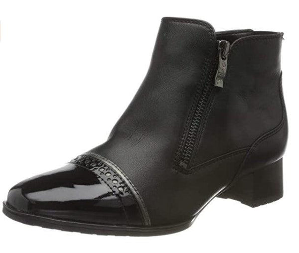 Ara Women's Graz Ankle Boot, Schwarz, 6.5 UK Shoes - Angelify Beauty