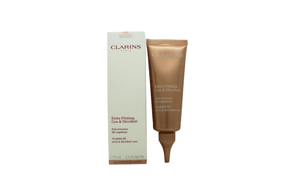 Clarins Extra-Firming Neck & Decollete Cream 75ml - Angelify Beauty