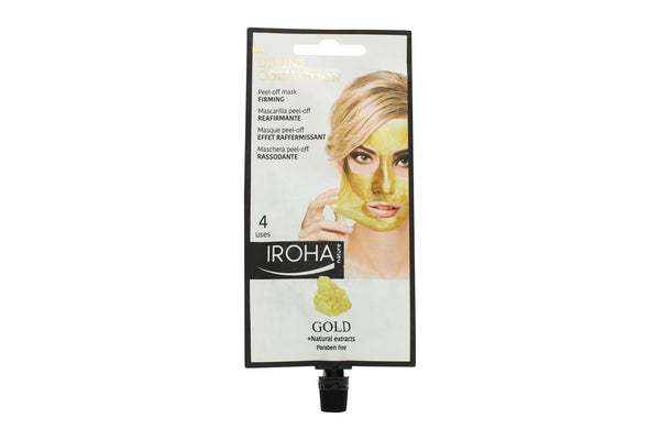 Iroha Nature Divine Gold Peel Off Firming Mask 25ml - Angelify Beauty