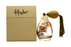 M. Micallef Crystal Hand Painted Swarovski Stone Fragrance Bottle 75ml Spray - Empty - Angelify Beauty