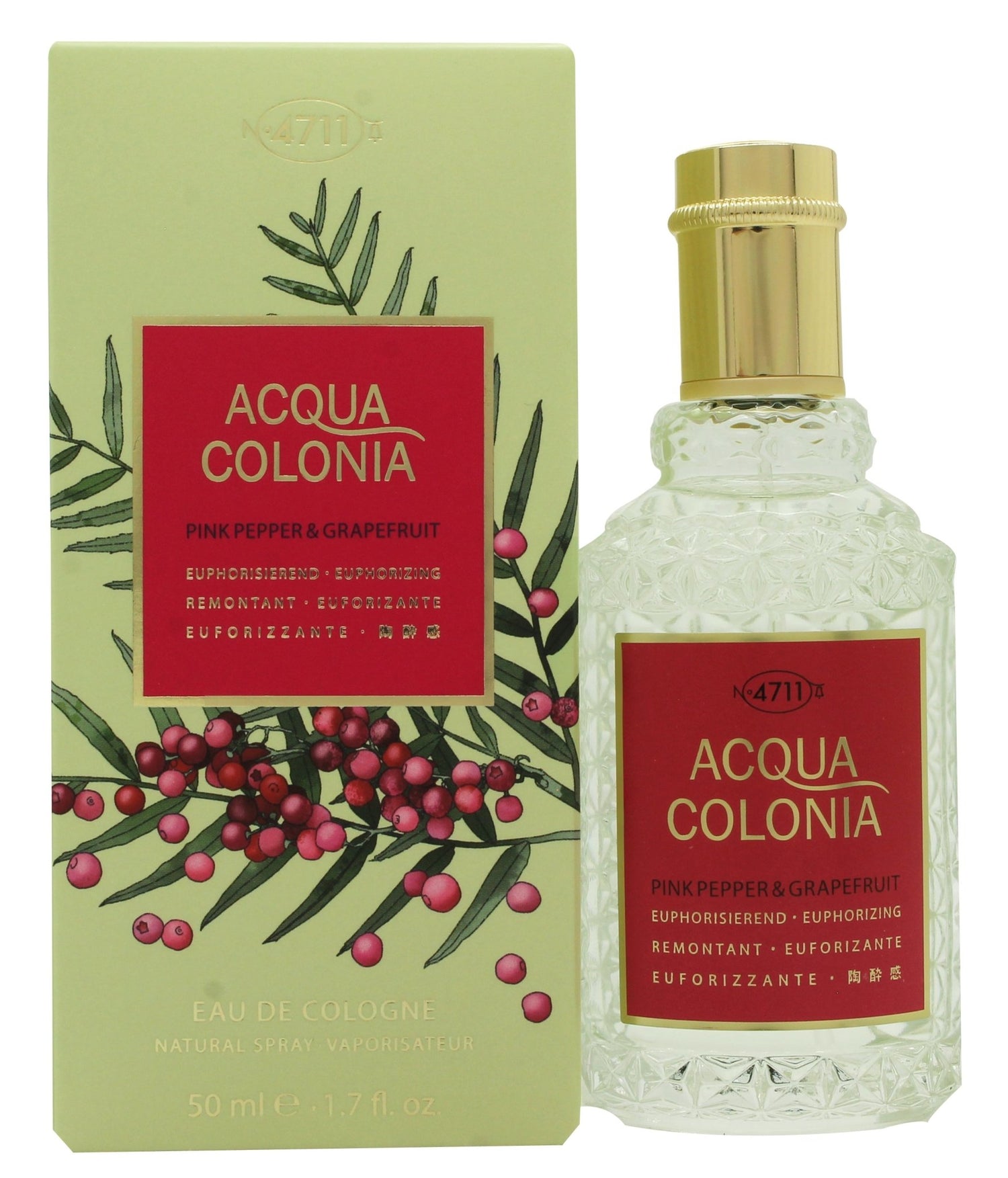 M urer Wirtz 4711 Acqua Colonia Pink Pepper Grapefruit Eau de Colo