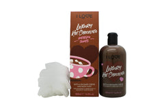 I Love...Chocolate Bathtime Treats Gift Set 500ml Bath & Shower Créme + Body Puff